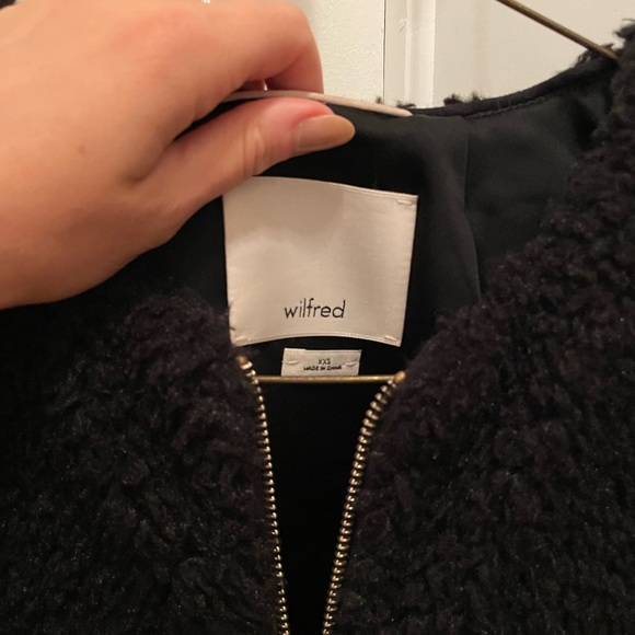 Aritzia Wilfred Chatou Sherpa Vest - Picture 2 of 6